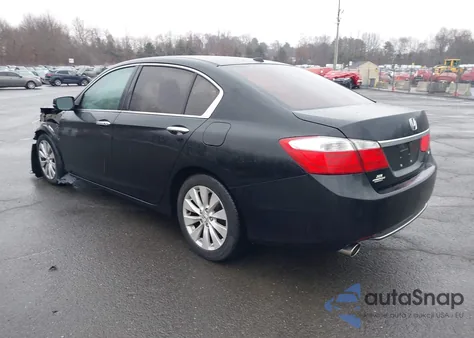 2015 Honda Accord Ex-L V-6 from USA, damaged, VIN 1HGCR3F80FA019609